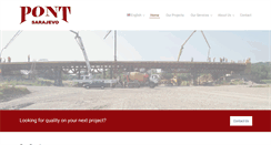 Desktop Screenshot of pont.ba